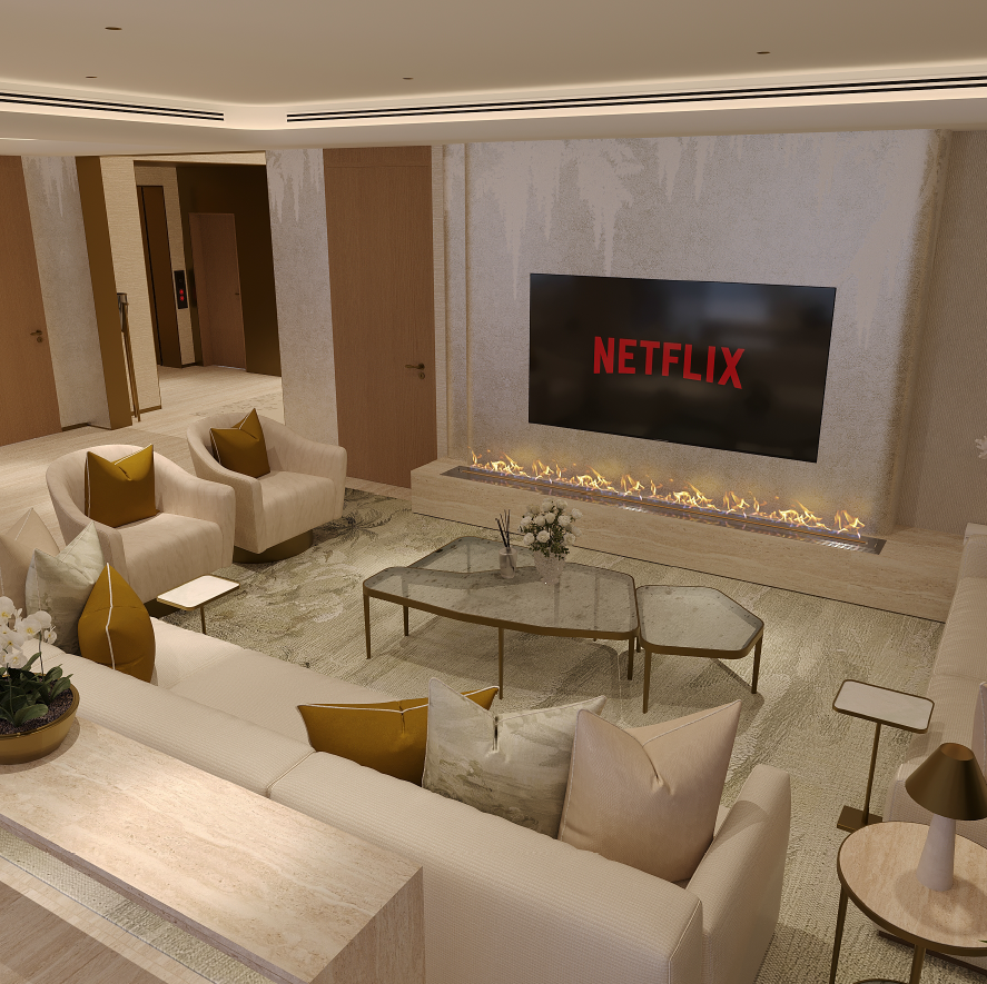 Palm Jumeirah Villa Phase II — interior design by Blueline