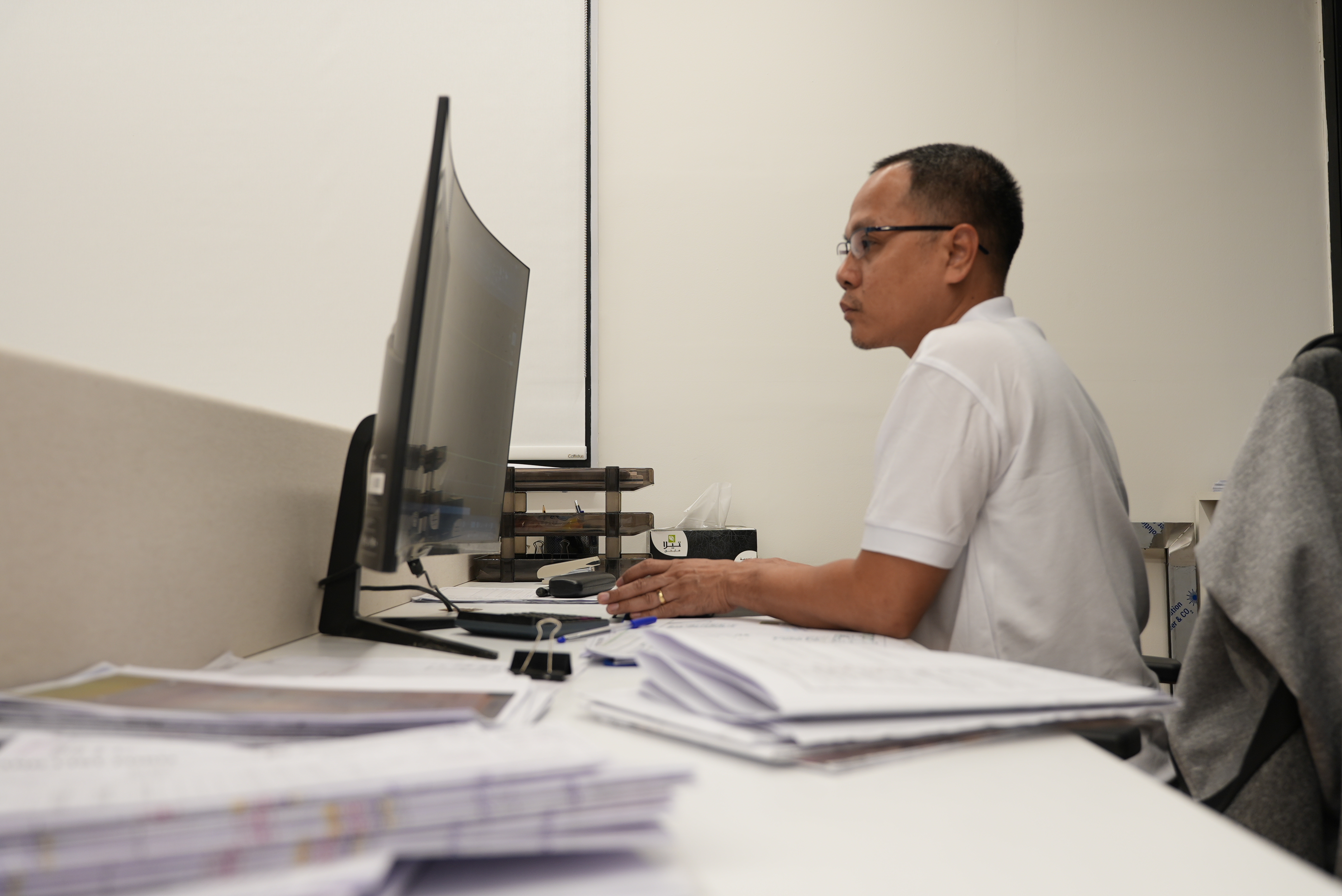 Interior design team at work — Blueline technical department